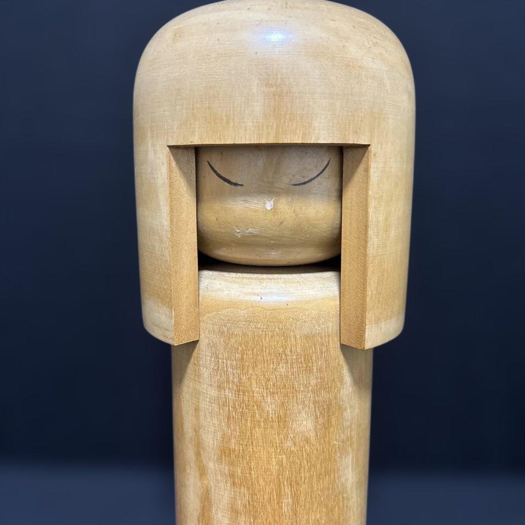 石田とみお作 童女 近代名作こけし 26センチ