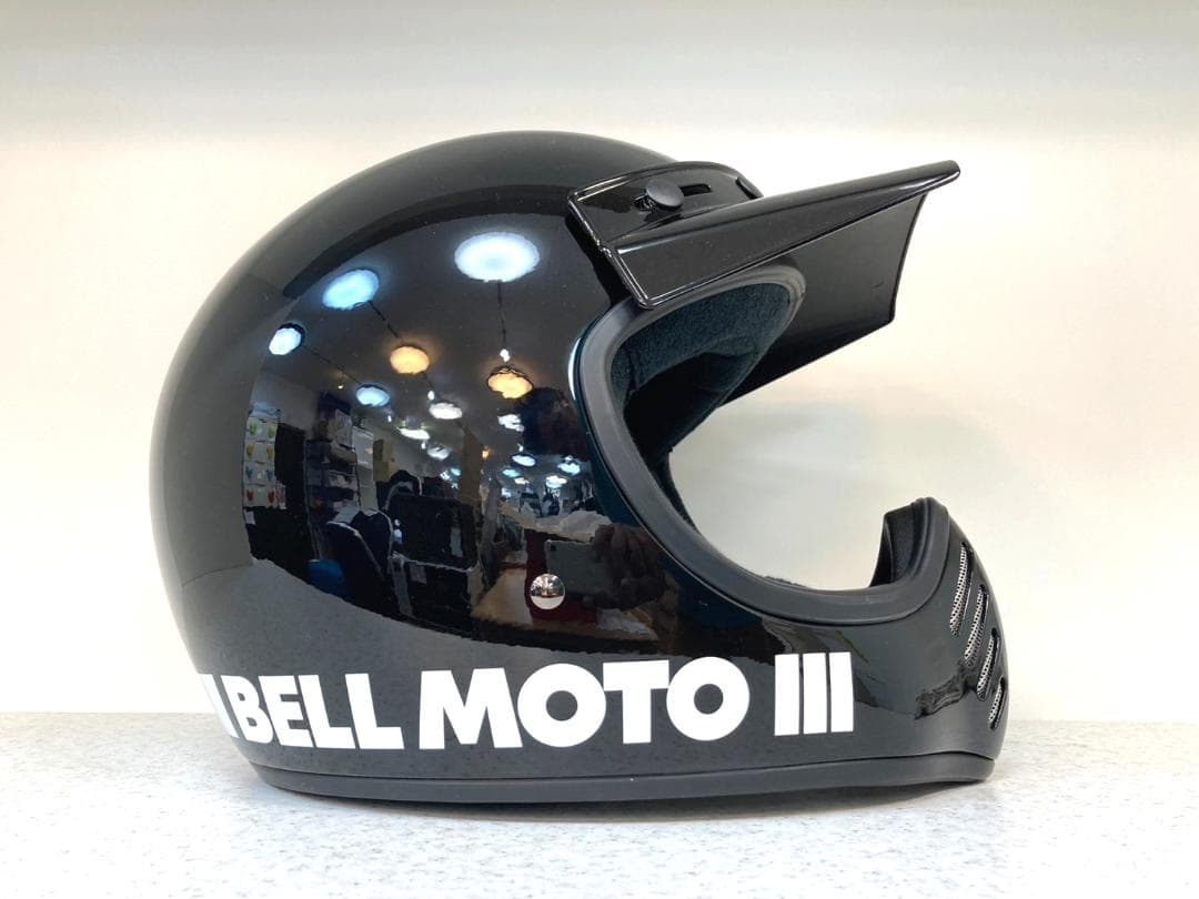 未使用 BELL ヘルメット MOTO-3 BLACK CLASSIC XXL