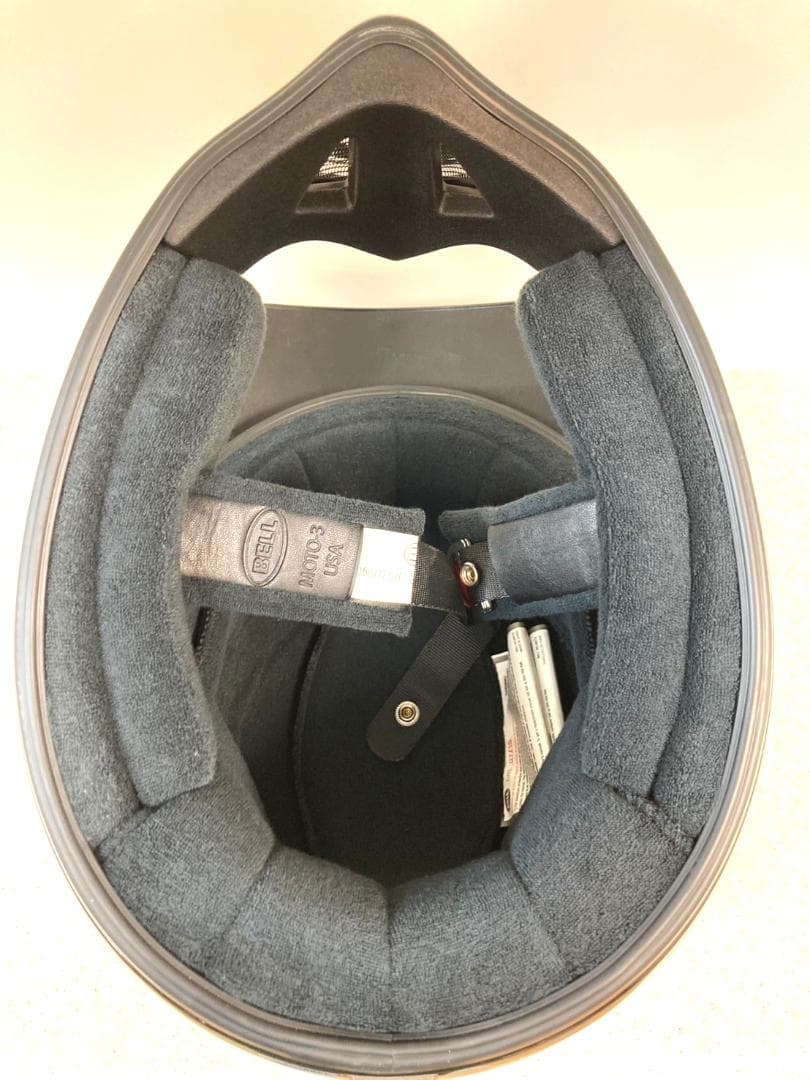 未使用 BELL ヘルメット MOTO-3 BLACK CLASSIC XXL