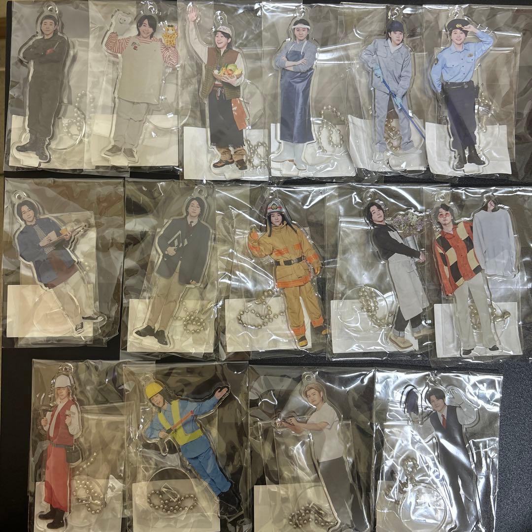 フルコンプ「ライラック」アクリルキーホルダー全15種 ミセス アクスタ