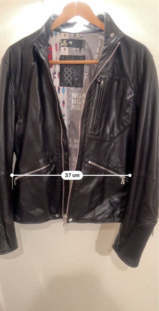 PB Black Label ブラックレザージャケット