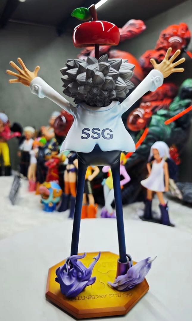 ワンピース Dr.ベガパンク ガレージキット ガレキ スタチューX①