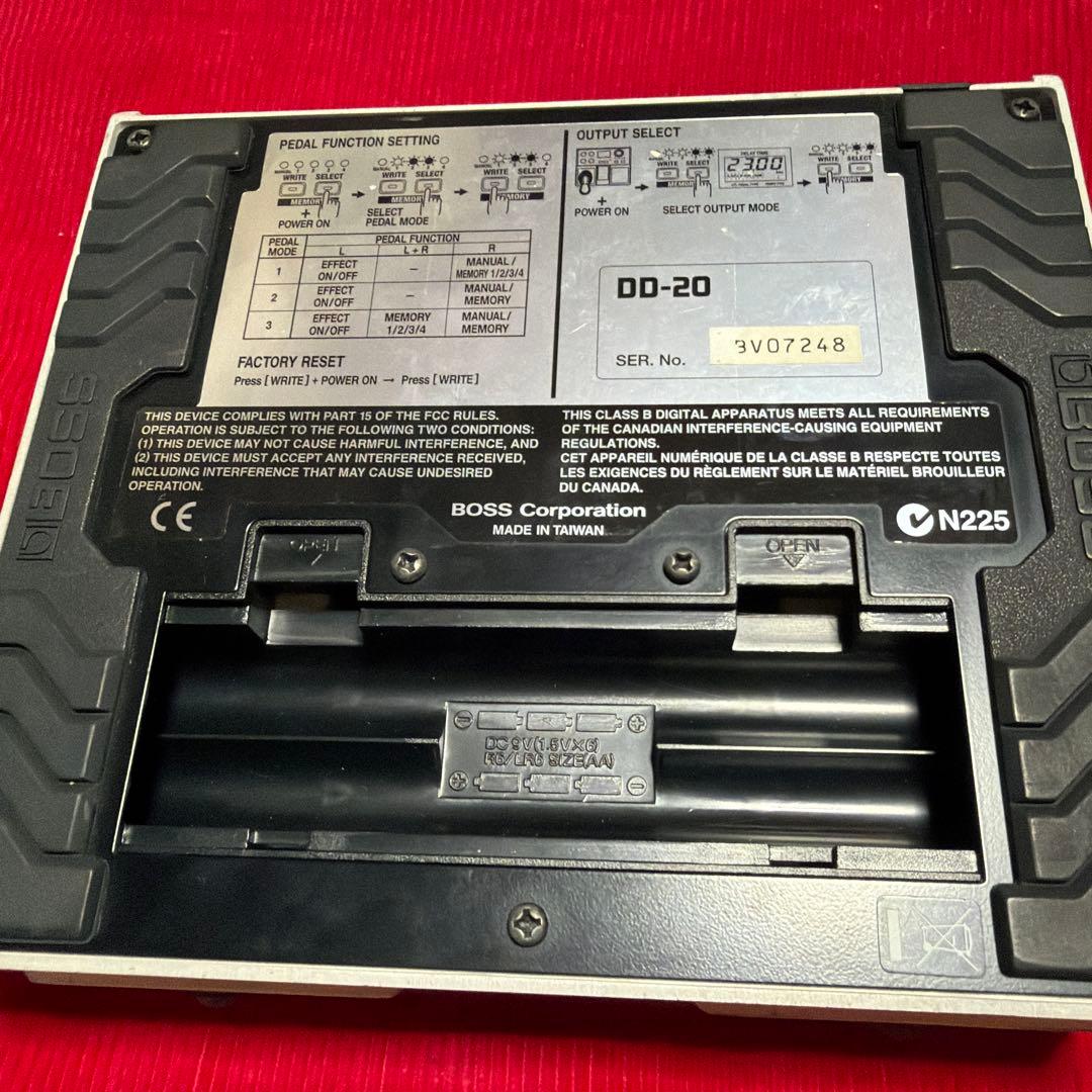 BOSS DD-20 デジタルディレイエフェクター