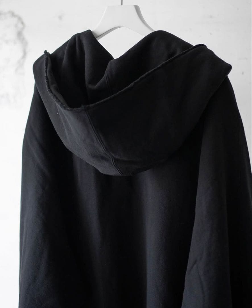 トップス ANCELLM OVER SWEAT COAT HOODIE