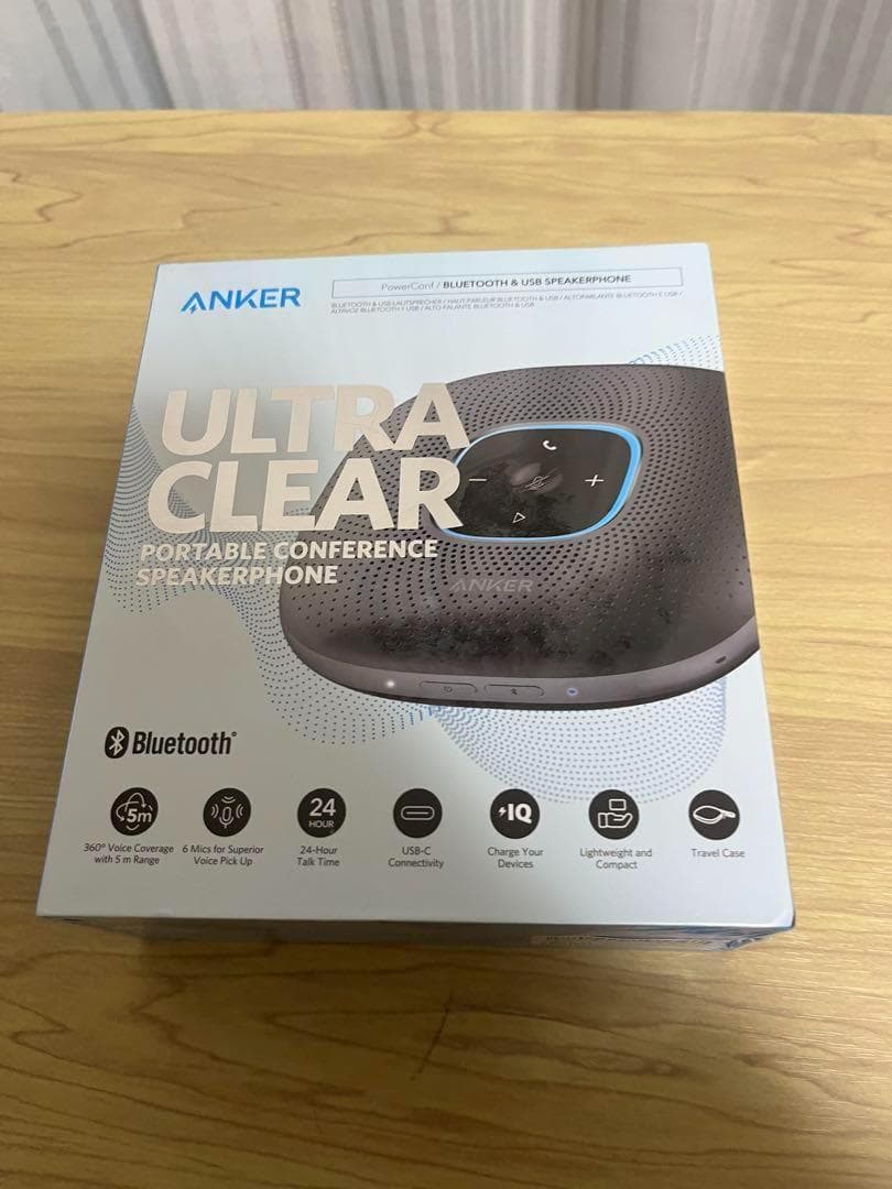 【新品】Anker PowerConf スピーカーフォン オンライン会議