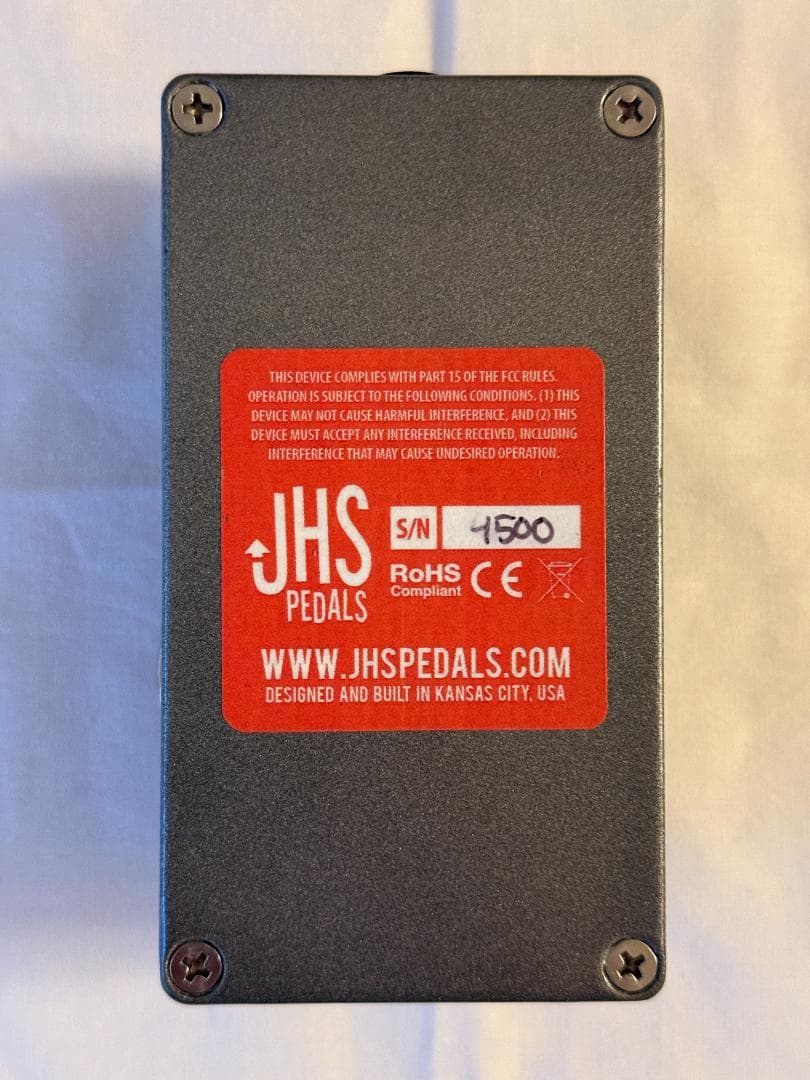 JHS Moonshine V2 Overdrive エフェクター