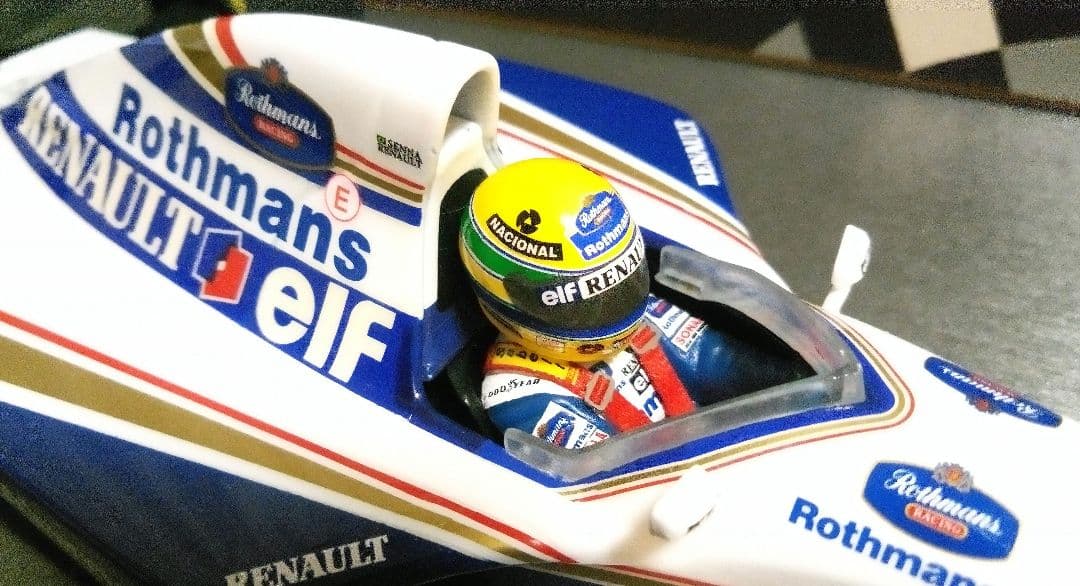 ミニチャンプス 1/18 F1 ウィリアムズ FW16 A.セナ リペイント