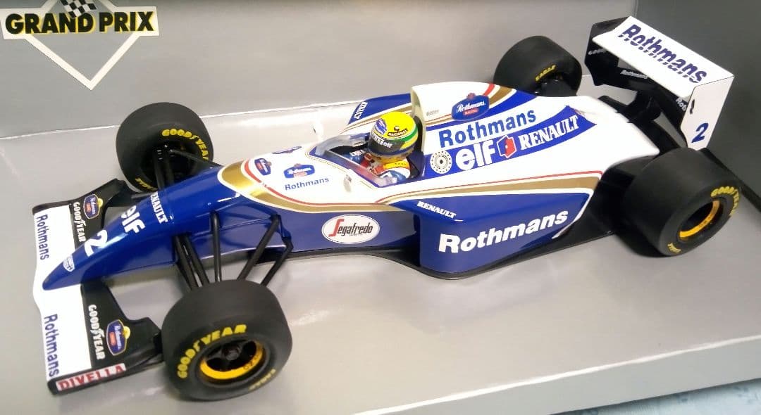ミニチャンプス 1/18 F1 ウィリアムズ FW16 A.セナ リペイント