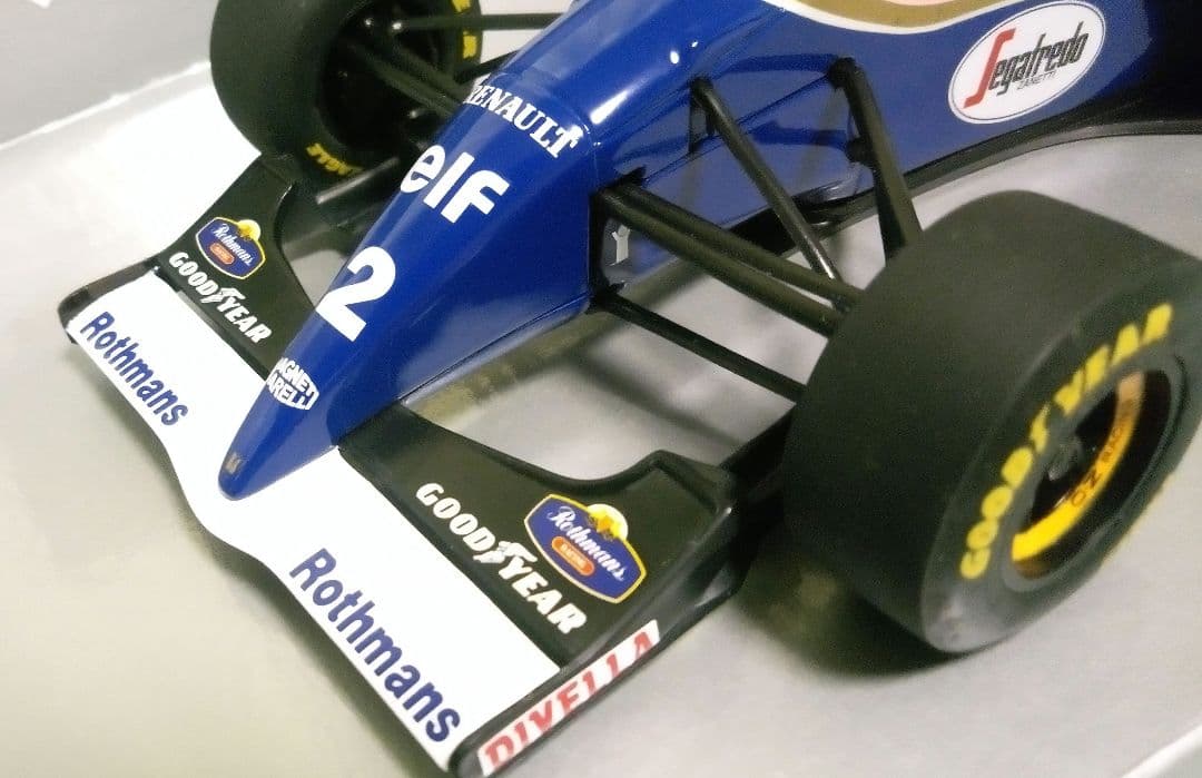 ミニチャンプス 1/18 F1 ウィリアムズ FW16 A.セナ リペイント