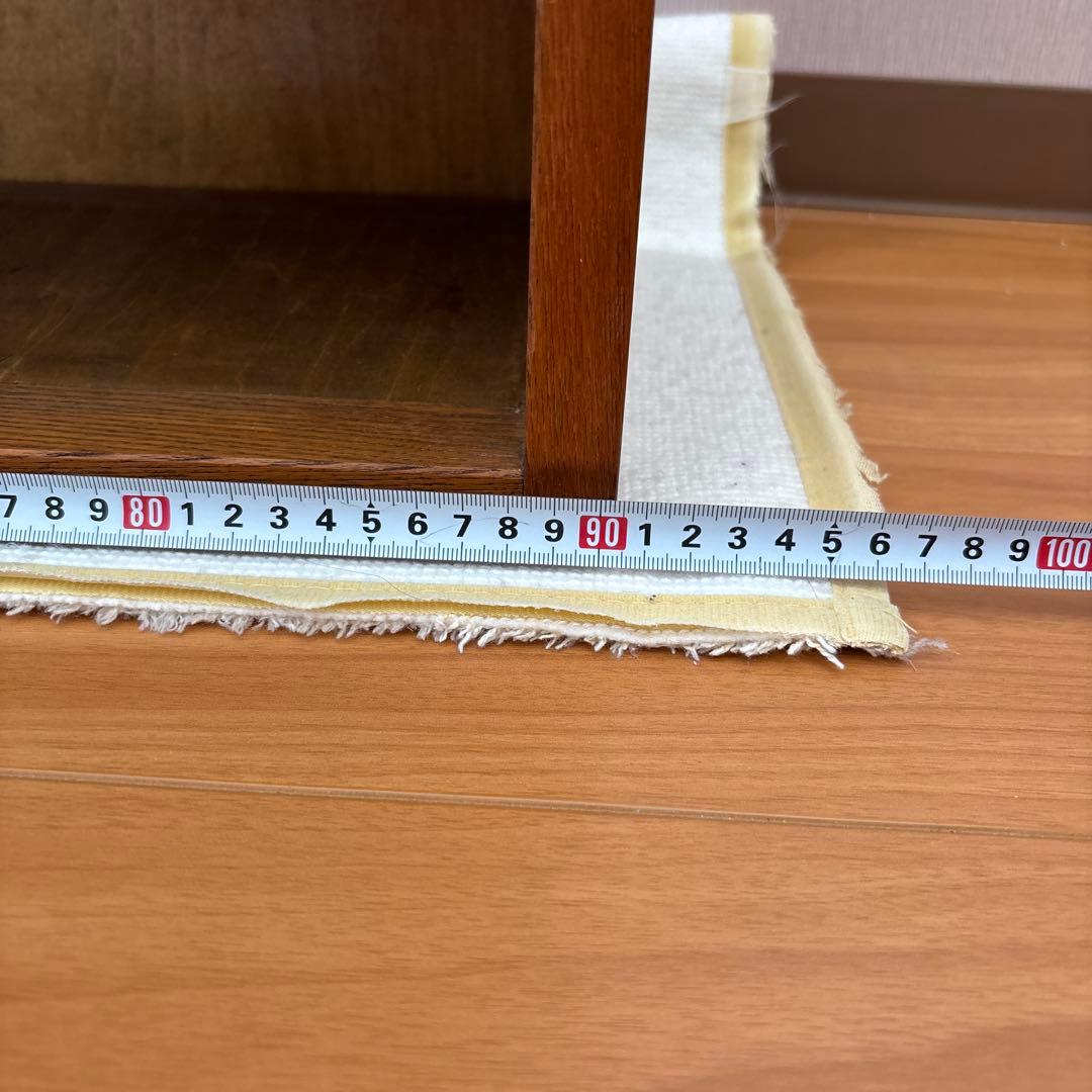 リユース　木製 5段 CD DVDラック ブラウン 棚　ハンドメイド