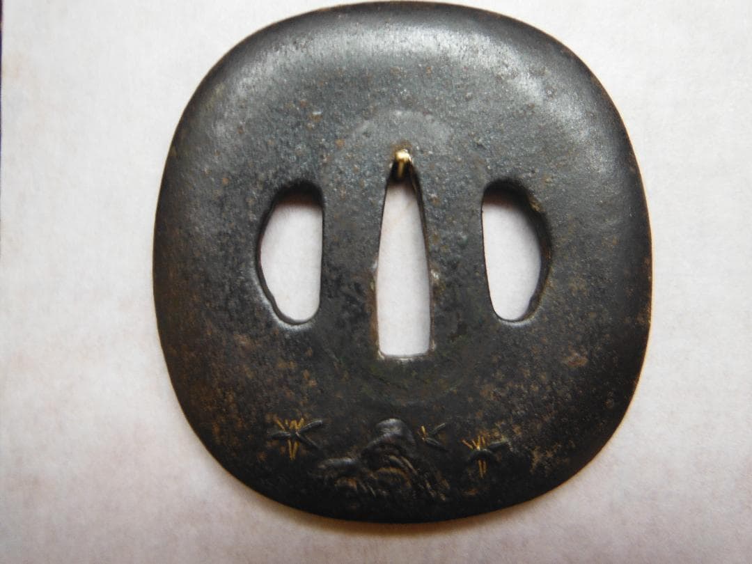 「そよ風」・刀装具・鍔　・江戸時代