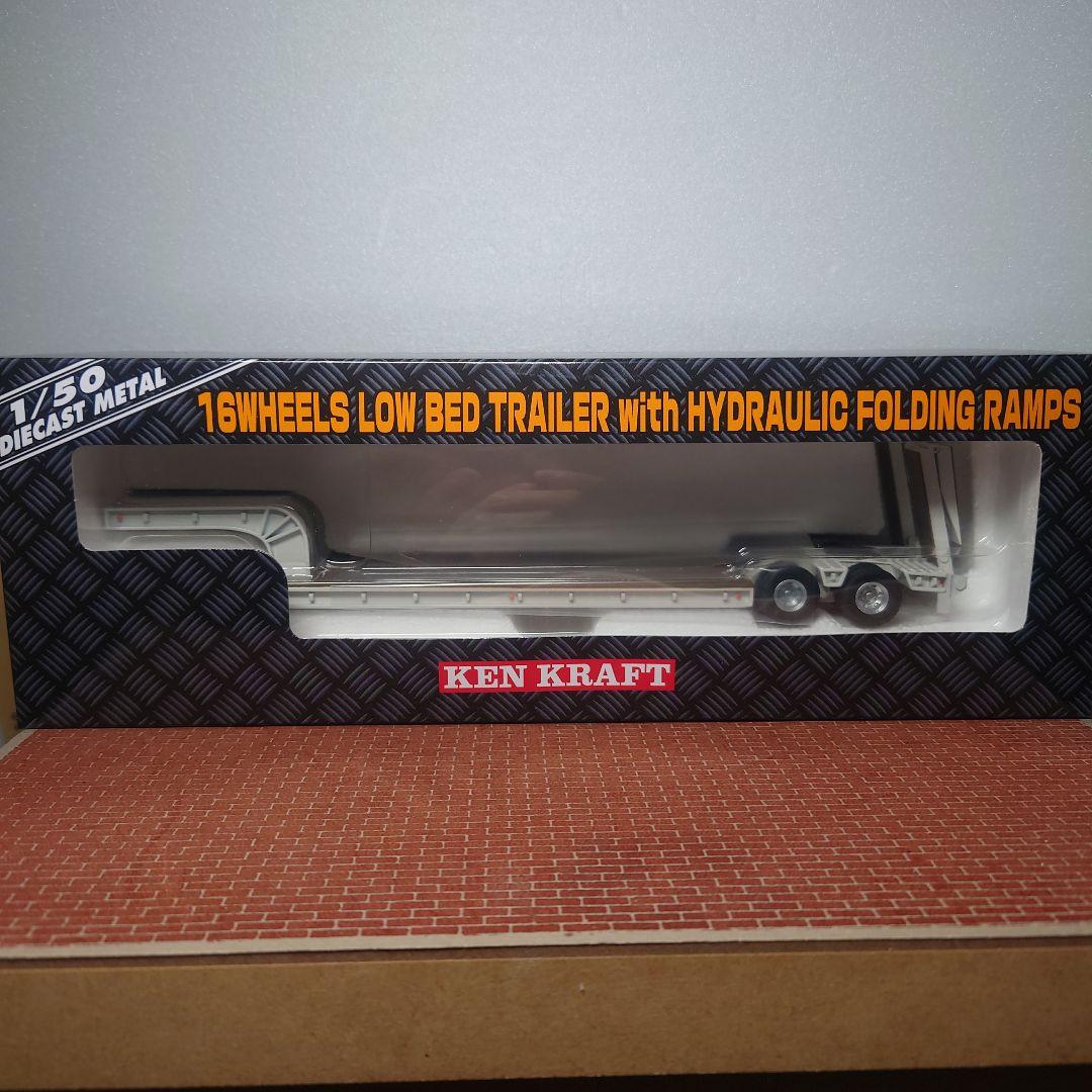 SCANIA 16輪トレーラー 自動あゆみ付(1/50) WSI トラック