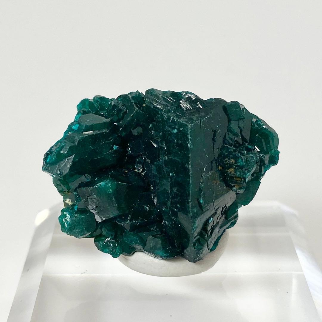 ダイオプテーズ　翠銅鉱　鉱物標本　原石　天然石　ストーン　コンゴ