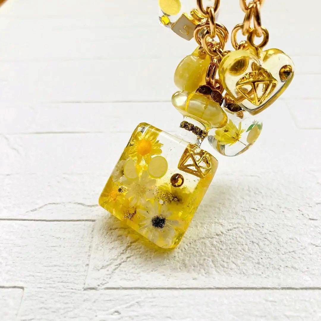 はる。ページ　名入れチャーム　レジンキーホルダー5点