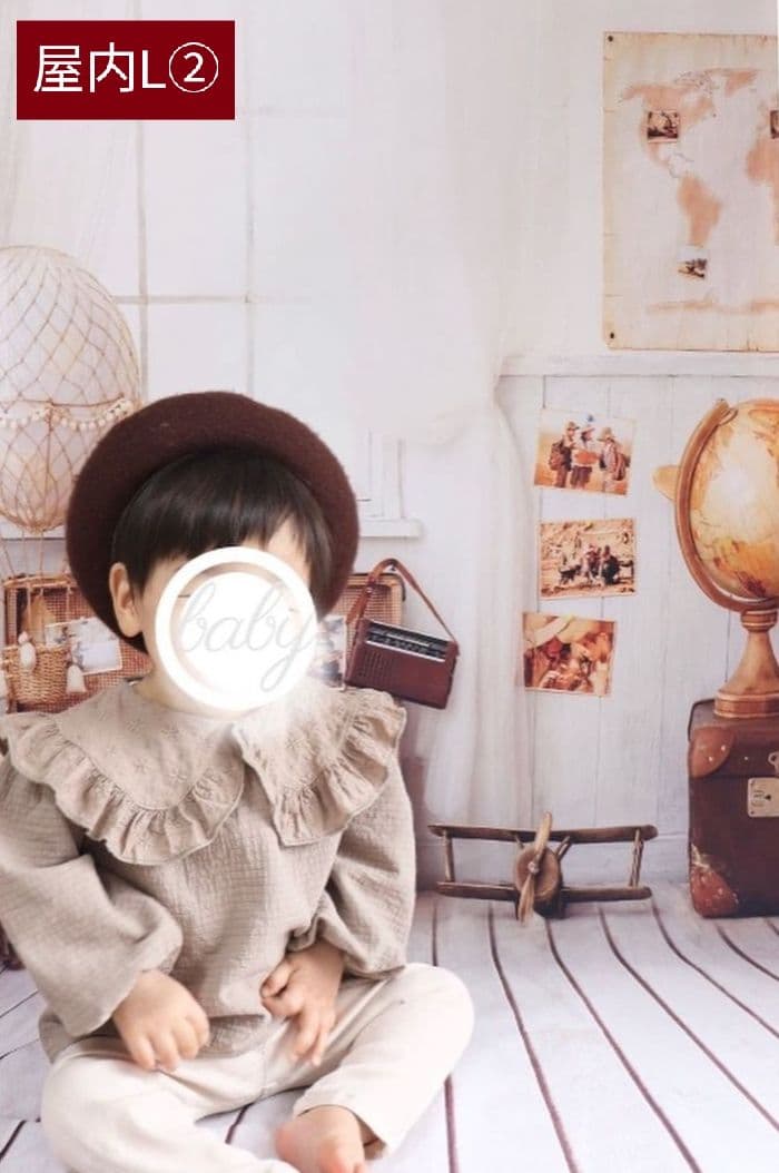 背景布【　ガーデンL　】ニューボーンフォト、ペット、キッズ、ドール撮影用