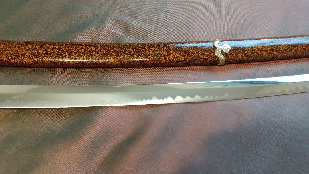 【陣太刀】模造刀 舞踊 模擬刀 拵え 鍔 刀剣 日本刀 刀 武具 刀装具