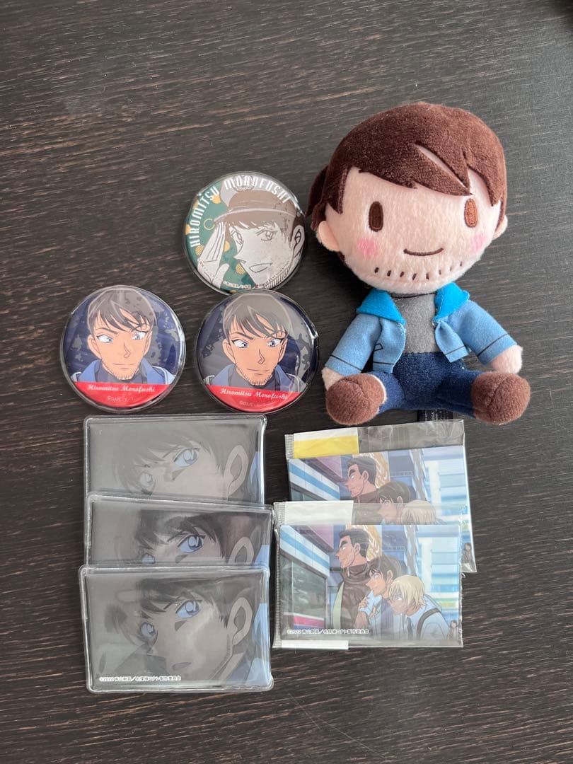 諸伏景光 スコッチ 缶バッジ ぬいぐるみ