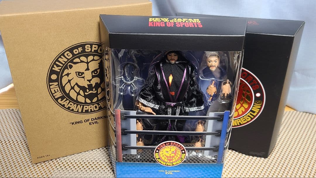 新日本プロレス SUPER7 アクションフィギュア EVIL