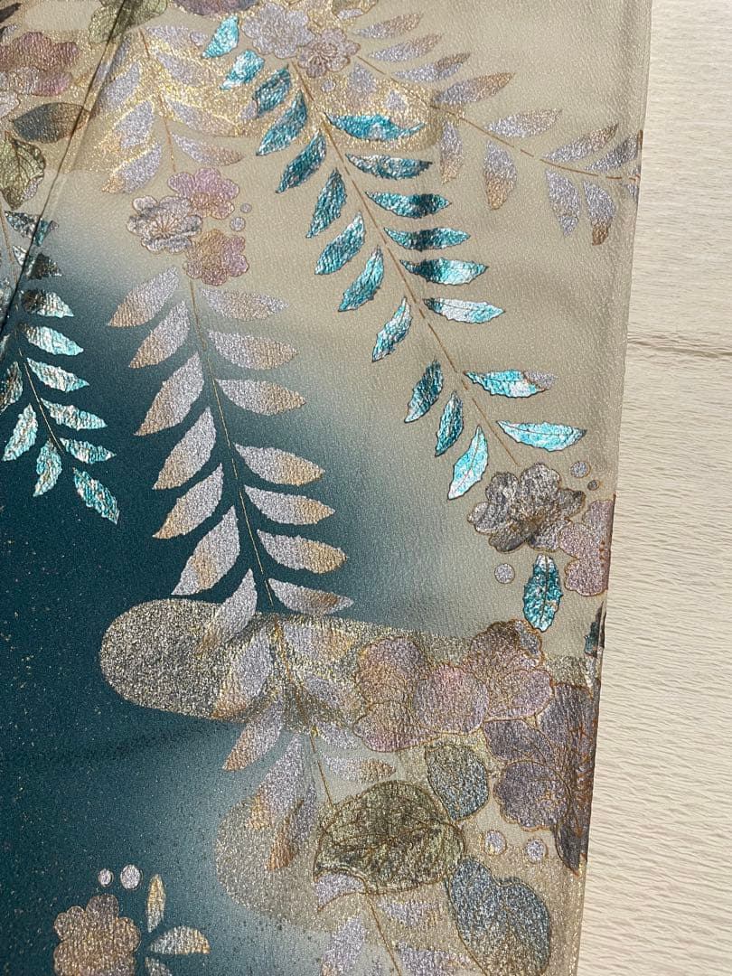 訪問着フルセット　辻ヶ花　金銀彩　螺鈿　正絹　結婚式　豪華　高級