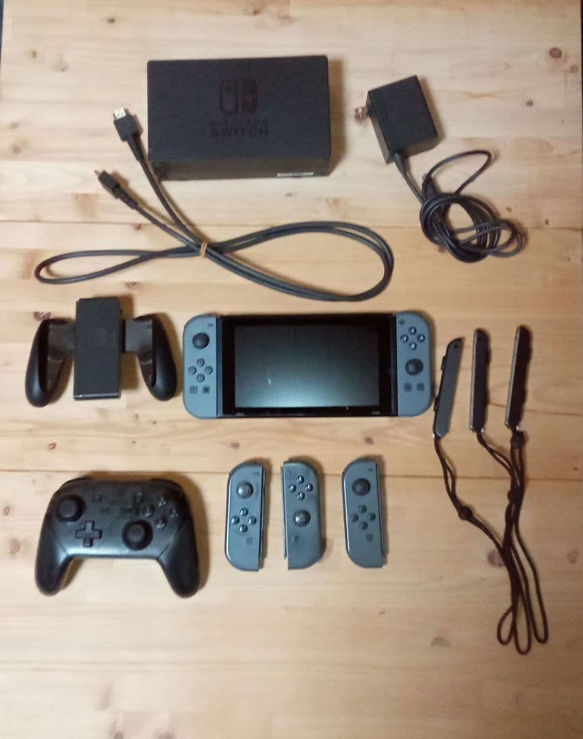 た*き様 Nintendo Switch グレー 本体 + 付属品