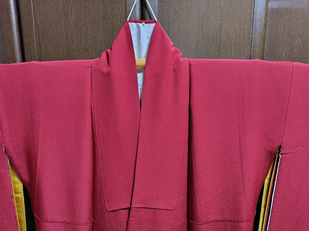 yukky★正絹　手描　暈し染　金彩　お振袖