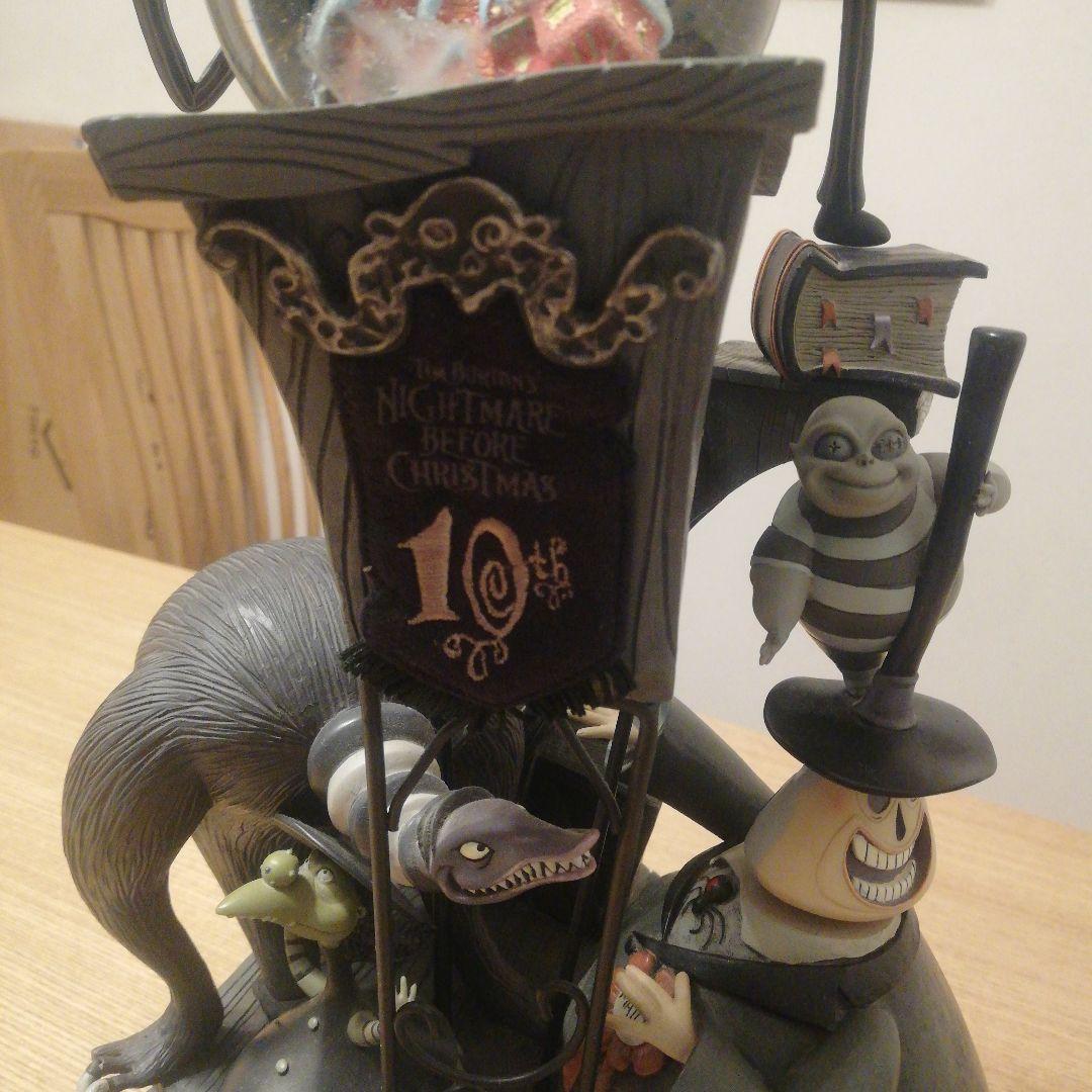 ナイトメアービフォアクリスマス　10周年　スノードーム