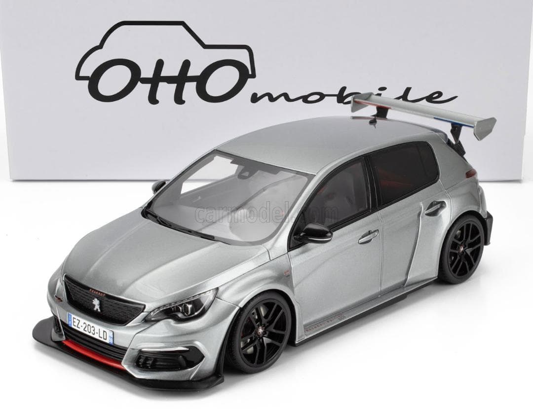 OTTO 1/18 プジョー 308 RC 2020 (アルテンスグレー)
