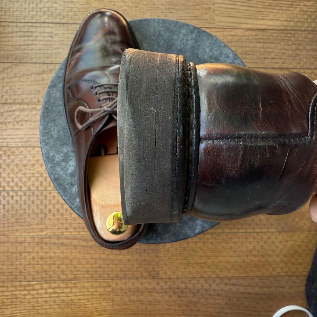 ALDEN オールデン プレーントウ US8.5 26.5cm