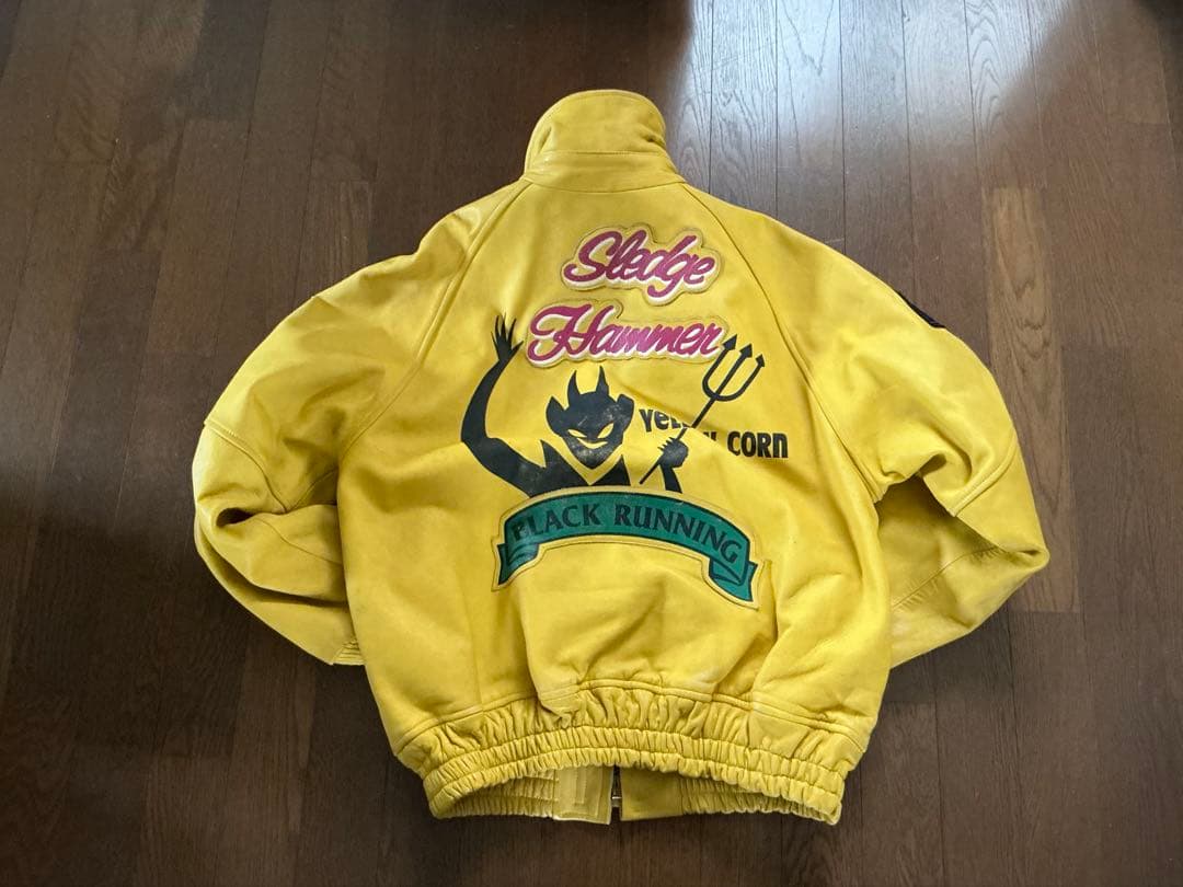 Yellow Corn Sledge Hammer レザージャケット