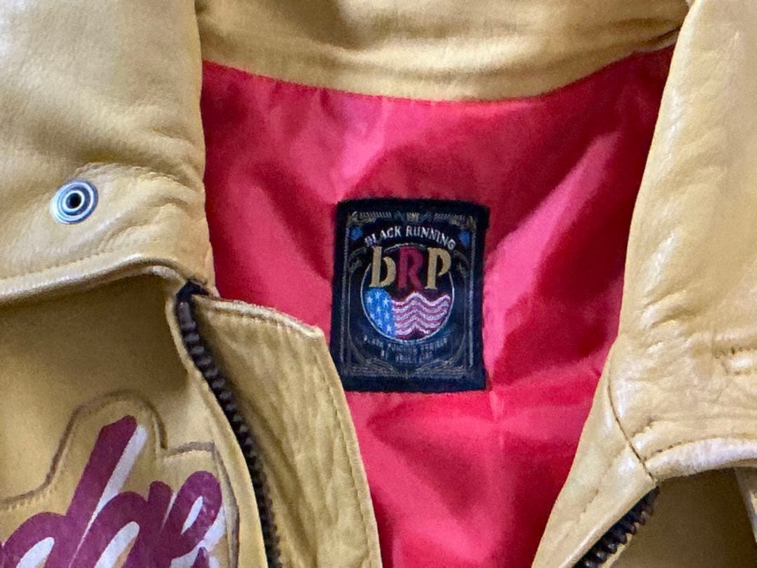 Yellow Corn Sledge Hammer レザージャケット