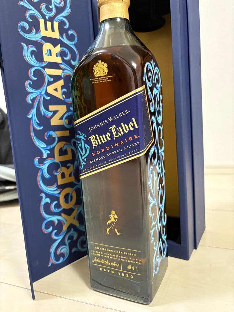 ジョニーウォーカー ブルーラベル Xordinaire 1L 箱付