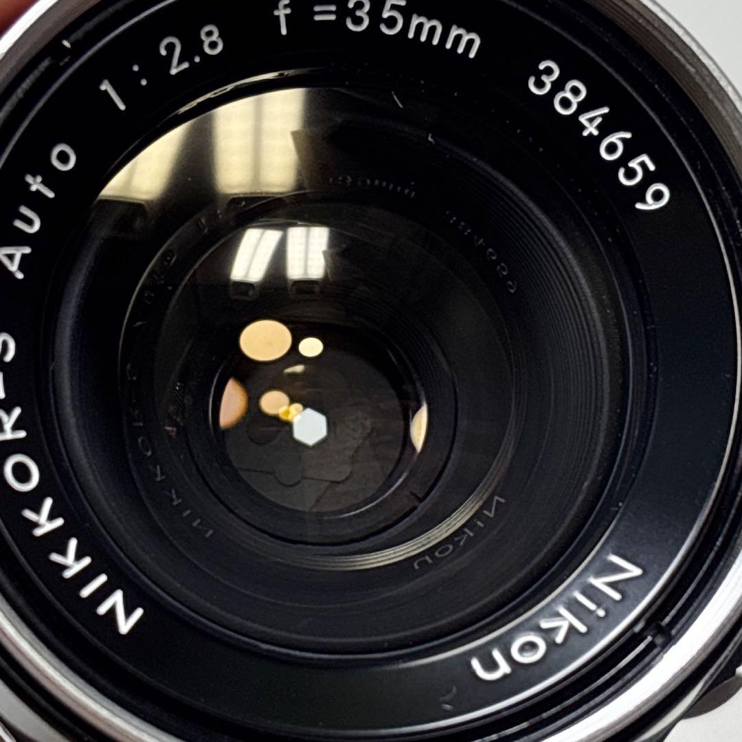 極美品 Nikon NIKKOR AUTO S 35mm f2.8