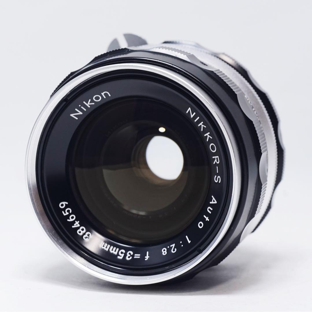 極美品 Nikon NIKKOR AUTO S 35mm f2.8