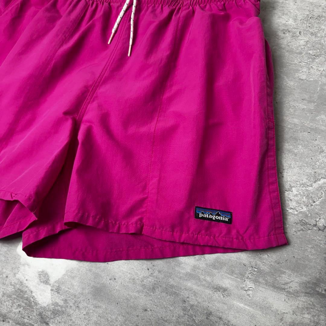 USA製 Patagonia パタゴニア 5インチ バギーズショーツ L ピンク