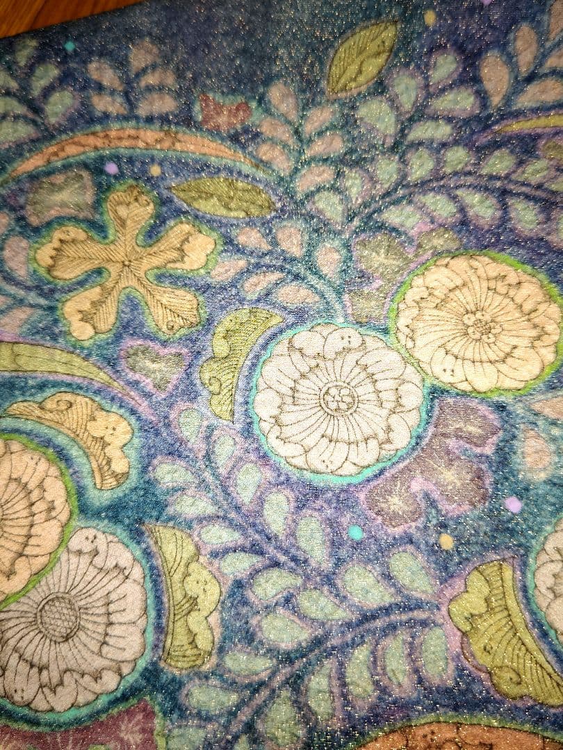 辻ヶ花絞り　高級袋帯　お買い得品