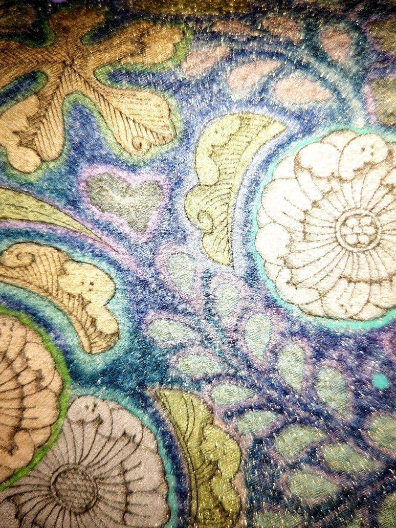 辻ヶ花絞り　高級袋帯　お買い得品