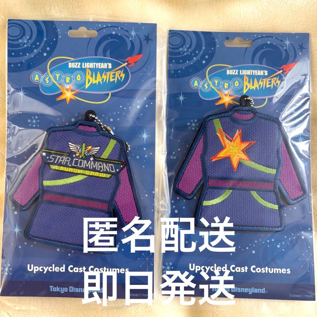 【大人気】バズライトイヤー キャスト ワッペン ディズニー 2個セット