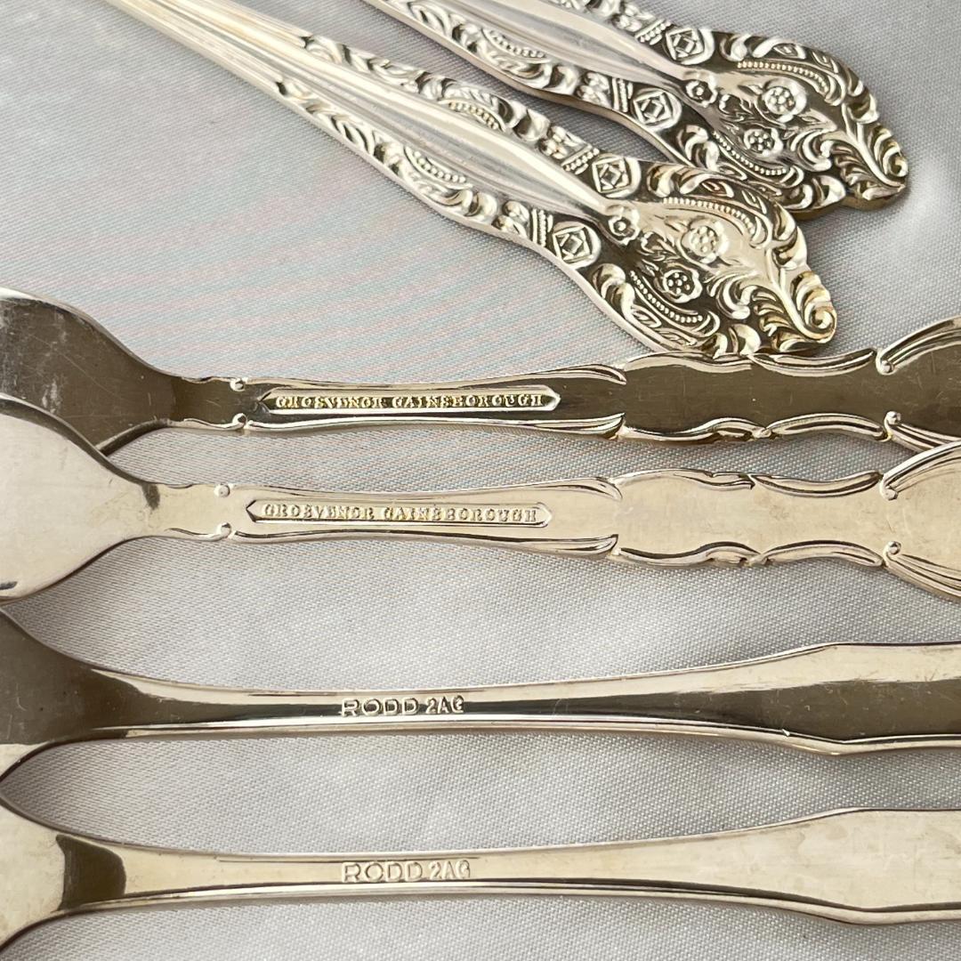 【RODD】ケーキフォーク / デザートフォーク 16本【シルバープレート】