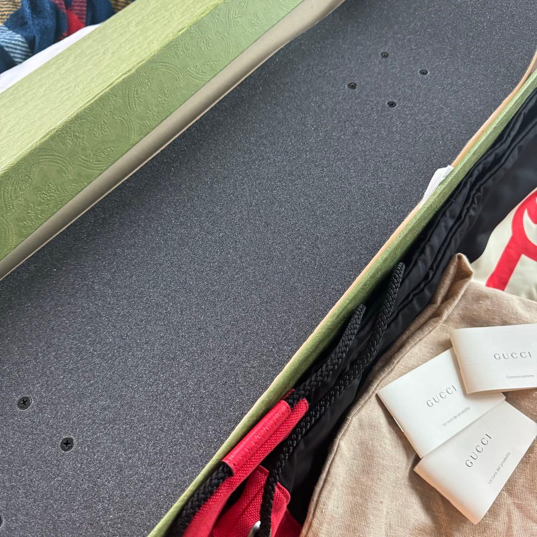 GUCCI スケートボード インターロッキング G インテリア ウッド