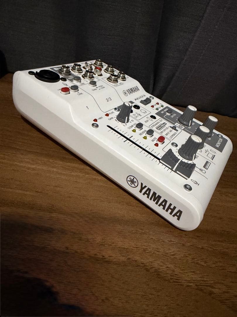 YAMAHA AG03MK2 W　3ch ライブストリーミングミキサー　ホワイト