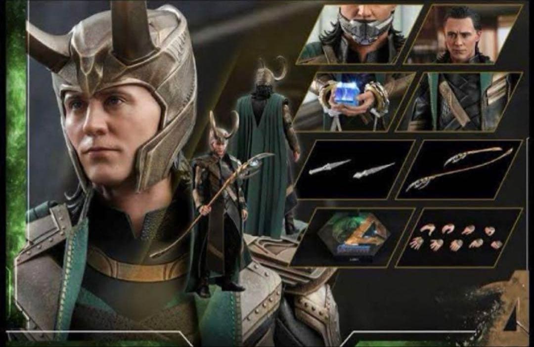 ホットトイズ ムービーマスターピース　ロキ　エンドゲーム　1/6スケール