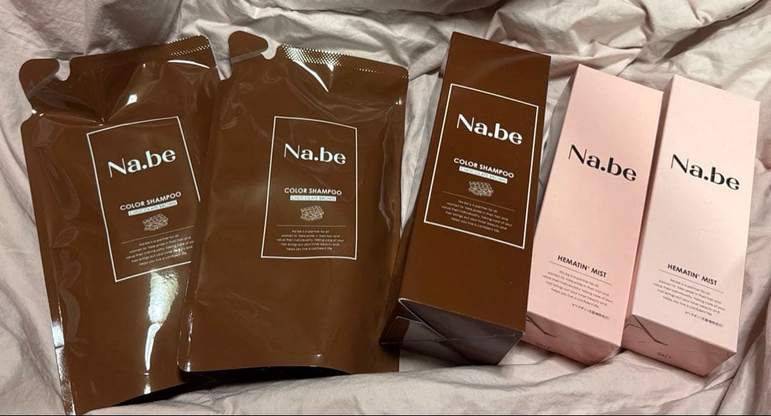 Na.beヘアカラーシャンプー＆ヘアミスト