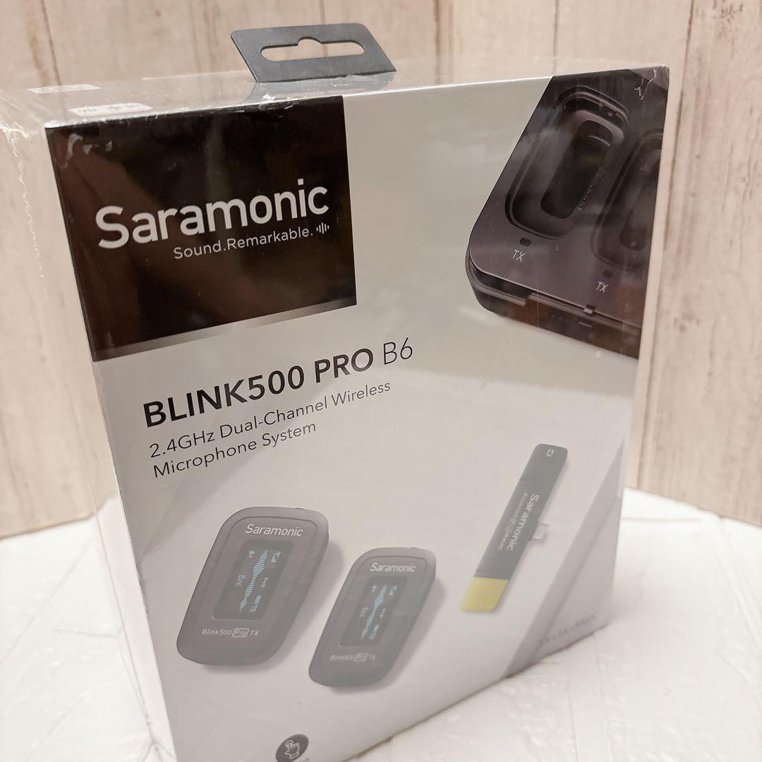 ワイヤレスマイク　ピンマイク　撮影　取材　Blink500 Pro B6