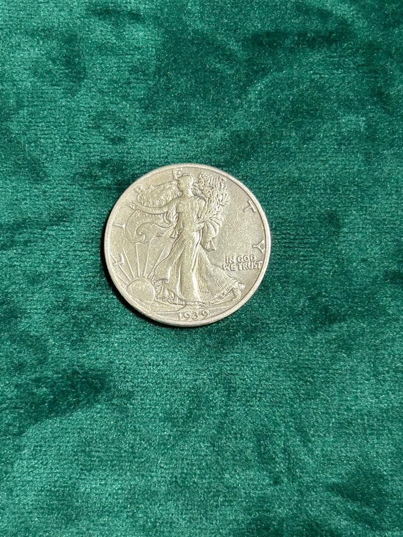 ウォーキングリバティ銀貨5枚