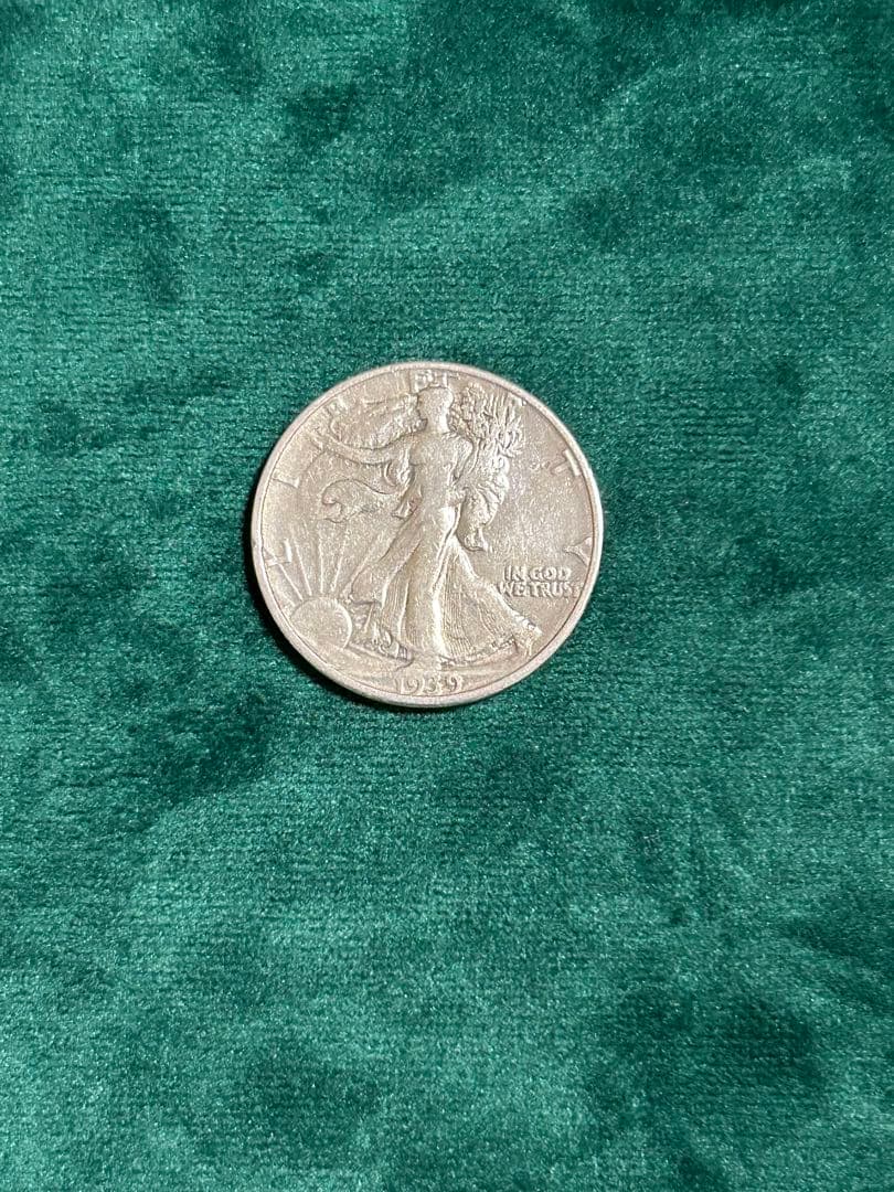 ウォーキングリバティ銀貨5枚