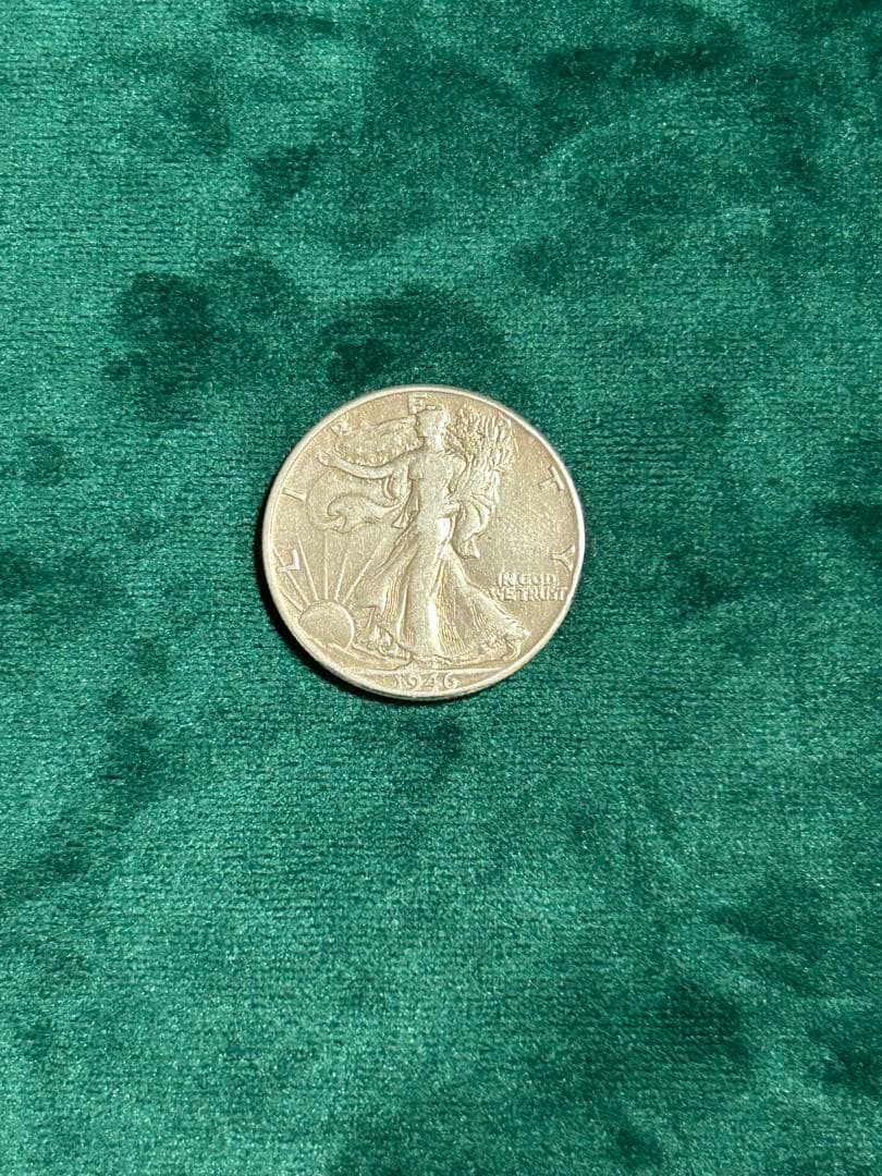 ウォーキングリバティ銀貨5枚