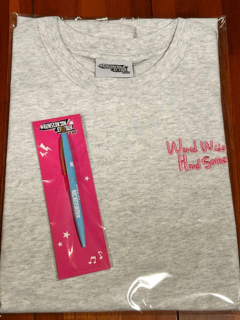 RUNSEOKJIN THE MOVIE S/S T-SHIRT 、ボールペン