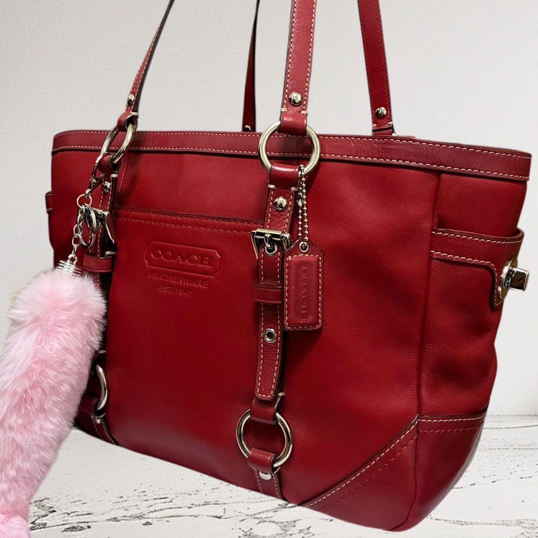 y2k COACH コーチ トートバッグ ハンド ターンロック アーカイブ 平成