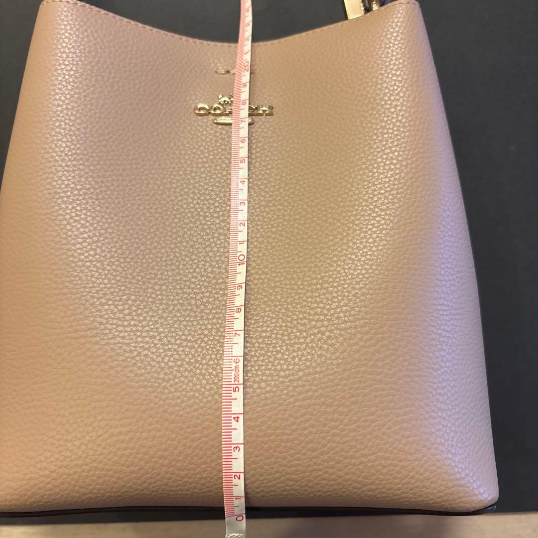 COACH モリーバケットバッグ　バケツ型　ベージュ