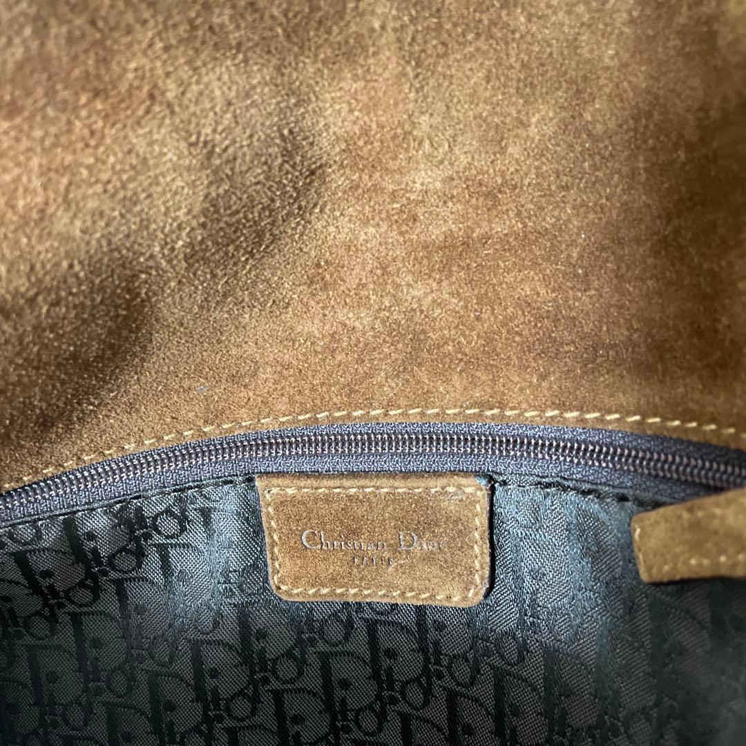 あ　美品　希少クリスチャンディオール　Dior サドル　ハラコ